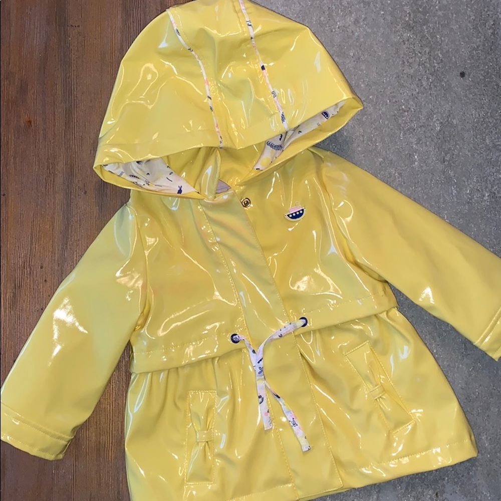 Yellow Thick & Warm Raincoat